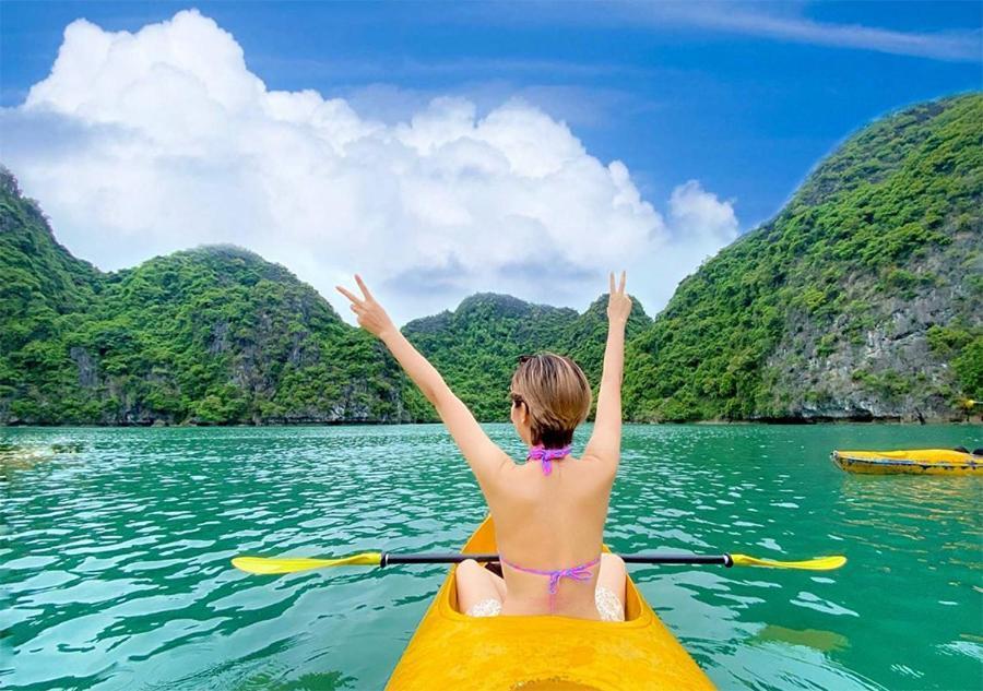 Отель Era Premium Cruises Halong Халонг Экстерьер фото